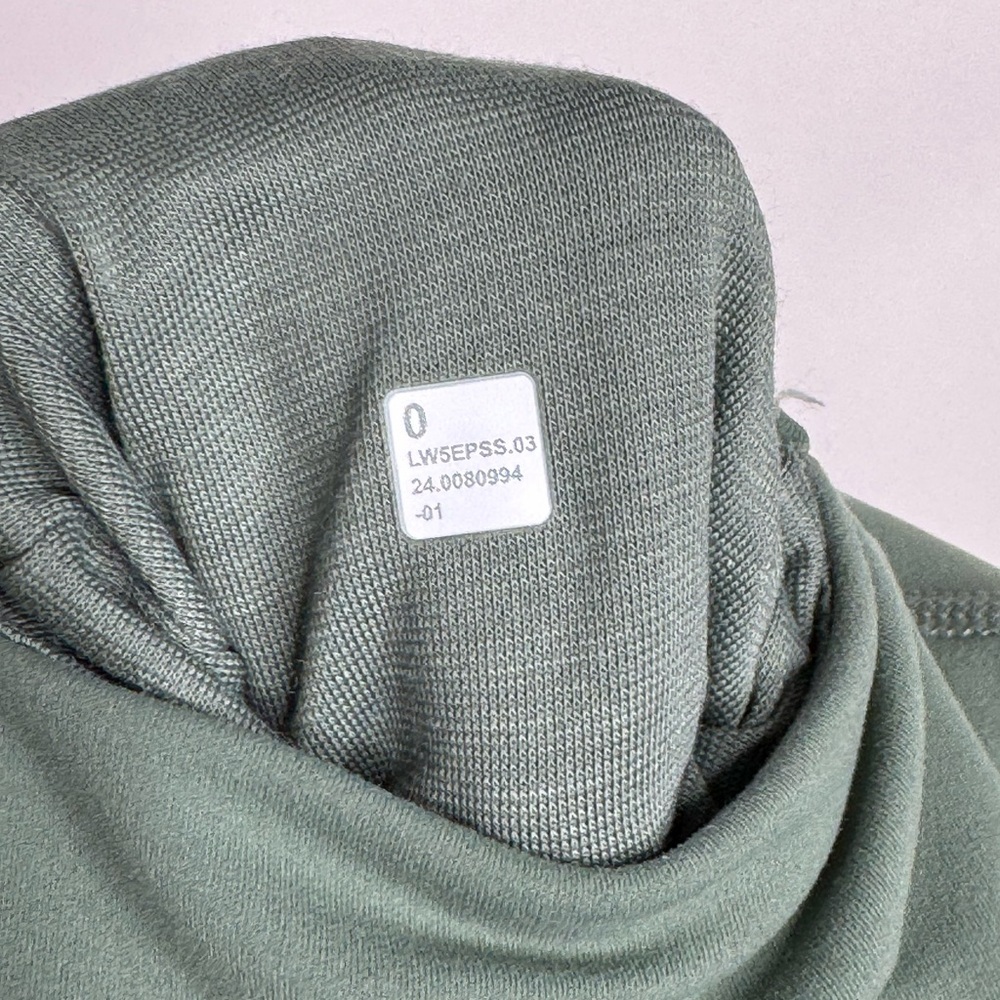NWT Lululemon Wunder Train High-Rise Tight with Pockets 25" Grey Eucalyptus 0 - Picture 12 of 13